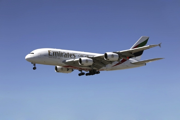 Airbus A380 společnosti Emirates.